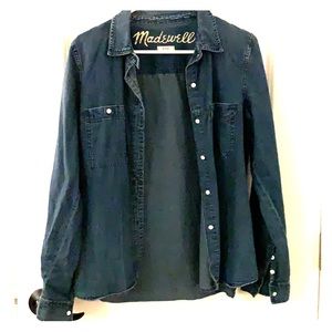 Madewell chambray denim shirt